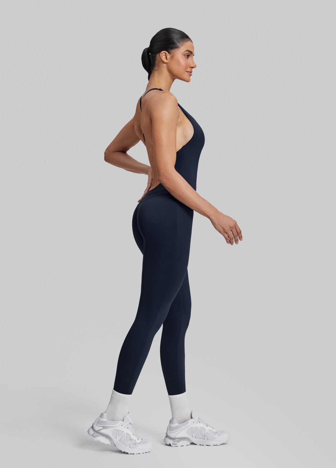 Bodysuit Full Length Crossback - Slimoa Boutique