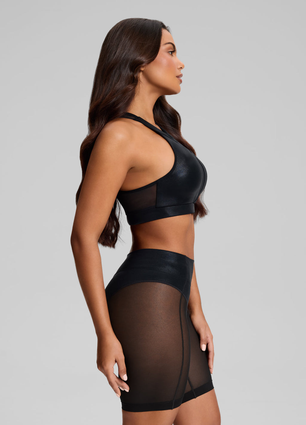 Sheer Biker Shorts im Sculpt Fit - Slimoa Boutique