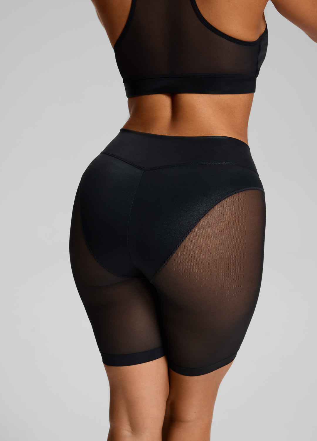 Sheer Biker Shorts im Sculpt Fit - Slimoa Boutique