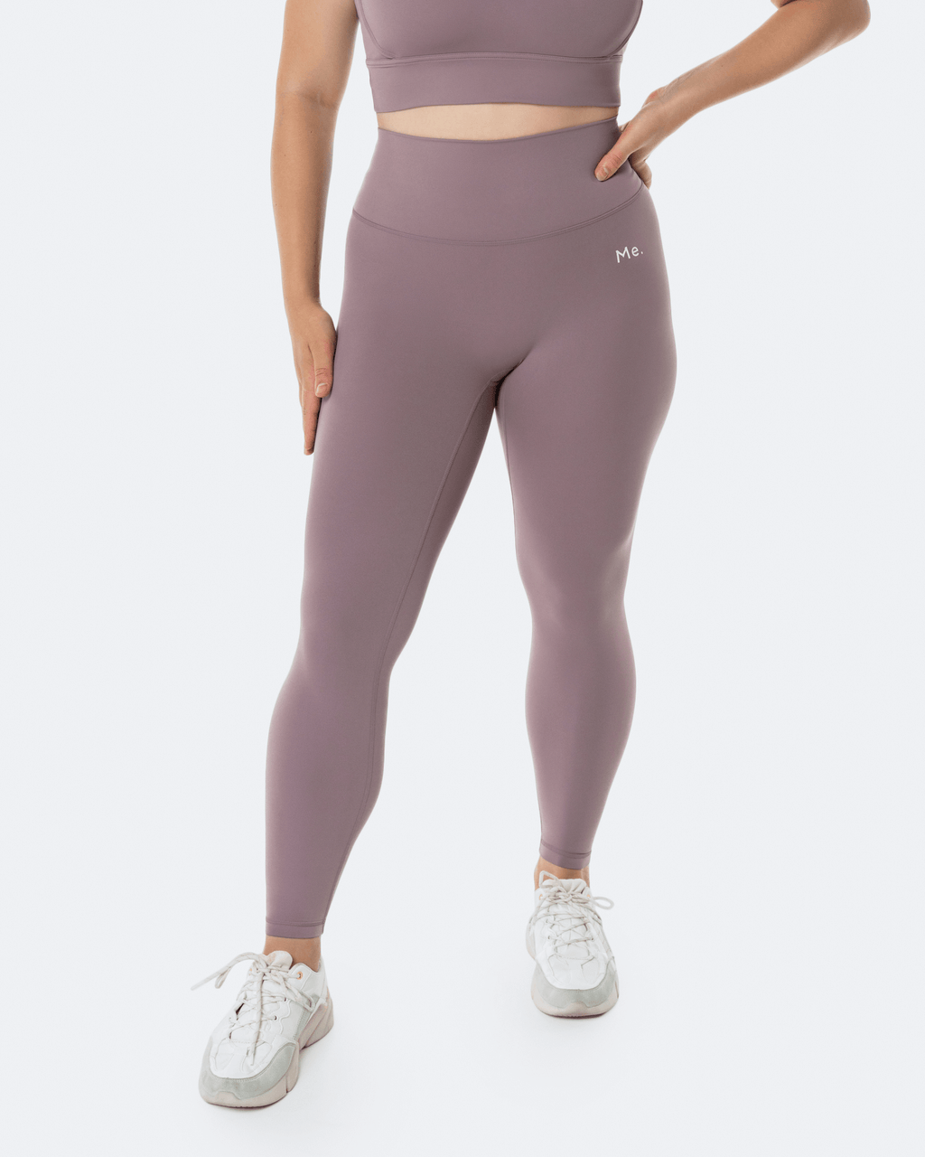 7/8 Leggings in Dusty Pink - Slimoa Boutique