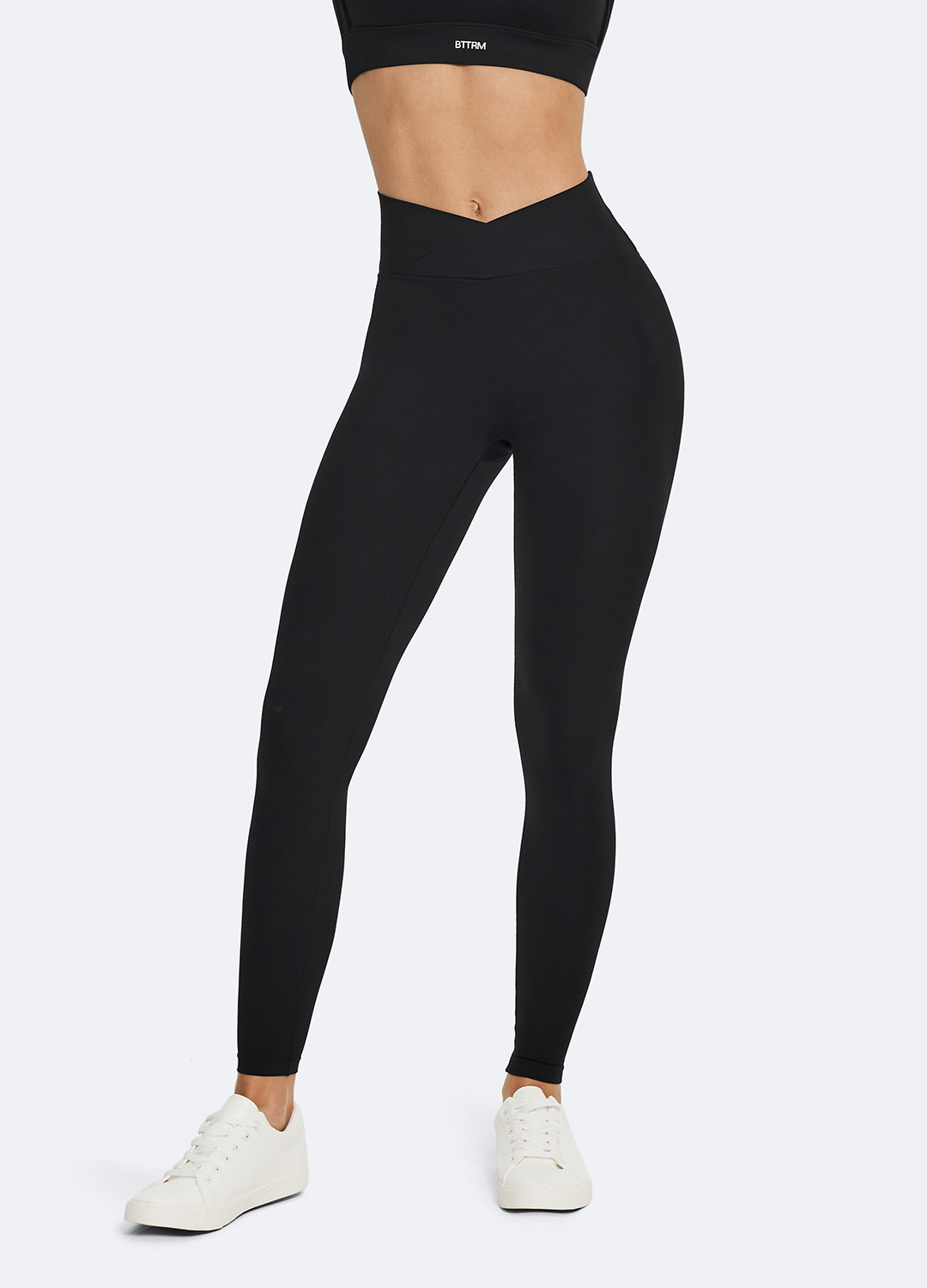 V-Cut Scrunch Leggings - Slimoa Boutique