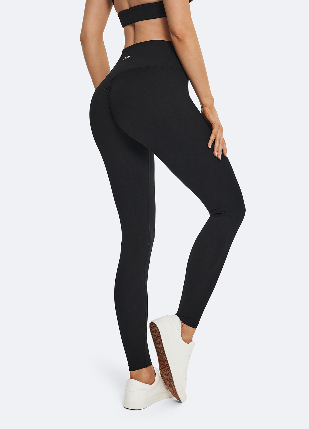 V-Cut Scrunch Leggings - Slimoa Boutique
