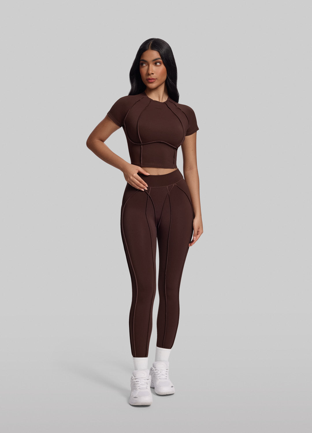 Leggings mit Konturnaht - Slimoa Boutique