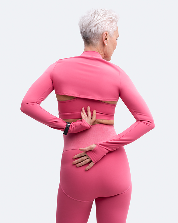 Longsleeve Crew Neck Shrug - Slimoa Boutique