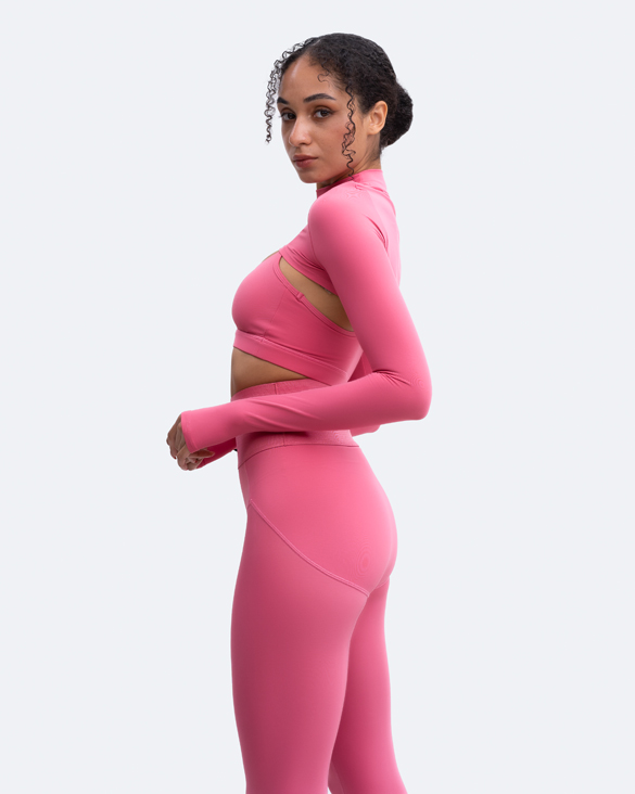 Longsleeve Crew Neck Shrug - Slimoa Boutique