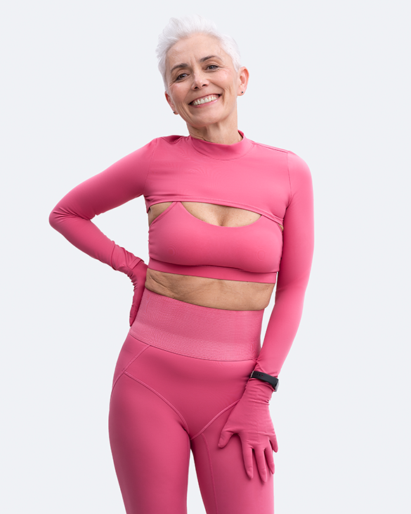 Longsleeve Crew Neck Shrug - Slimoa Boutique