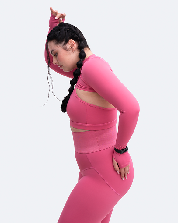 Longsleeve Crew Neck Shrug - Slimoa Boutique