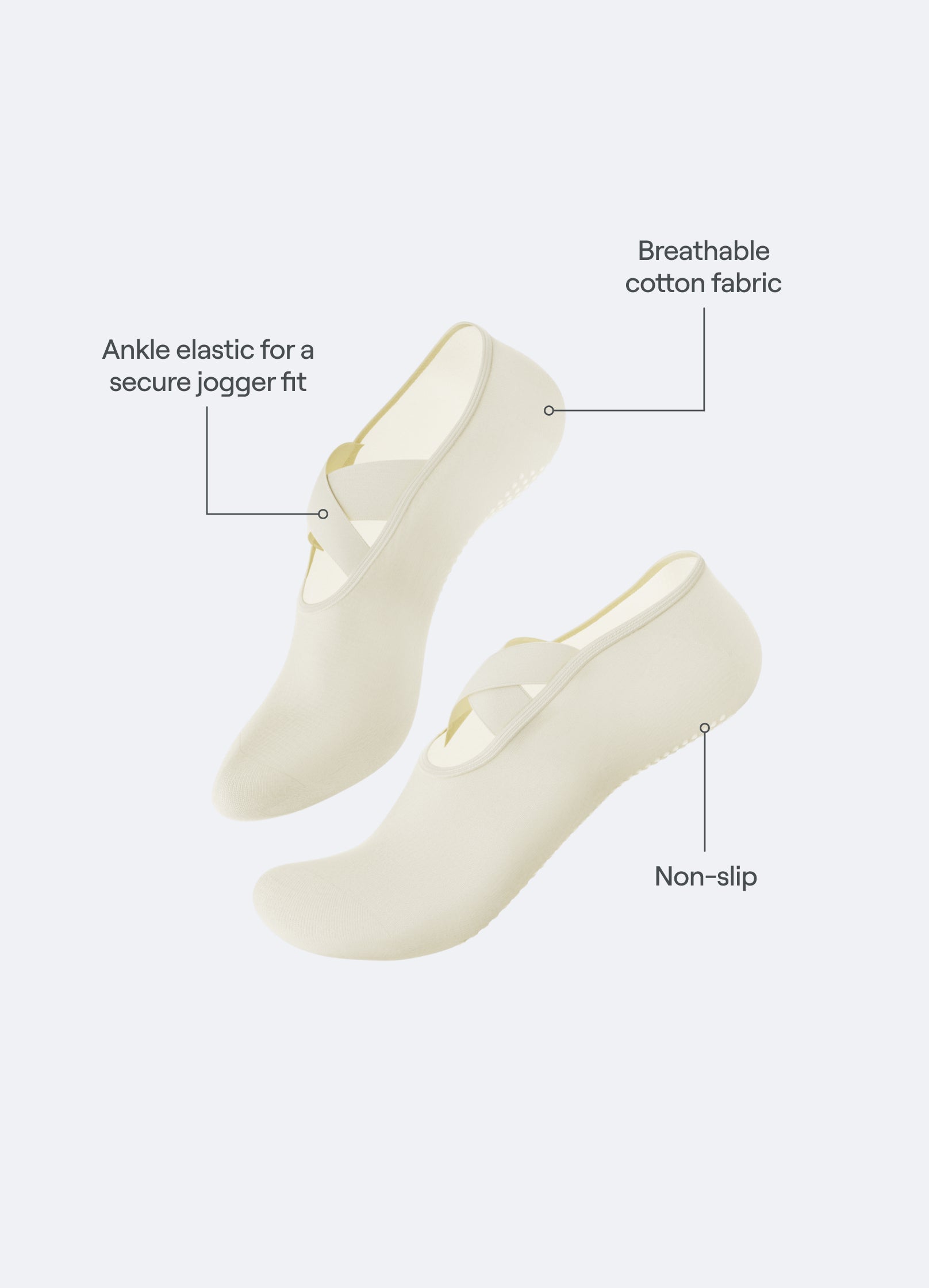 Pilates Grip Socks - Slimoa Boutique