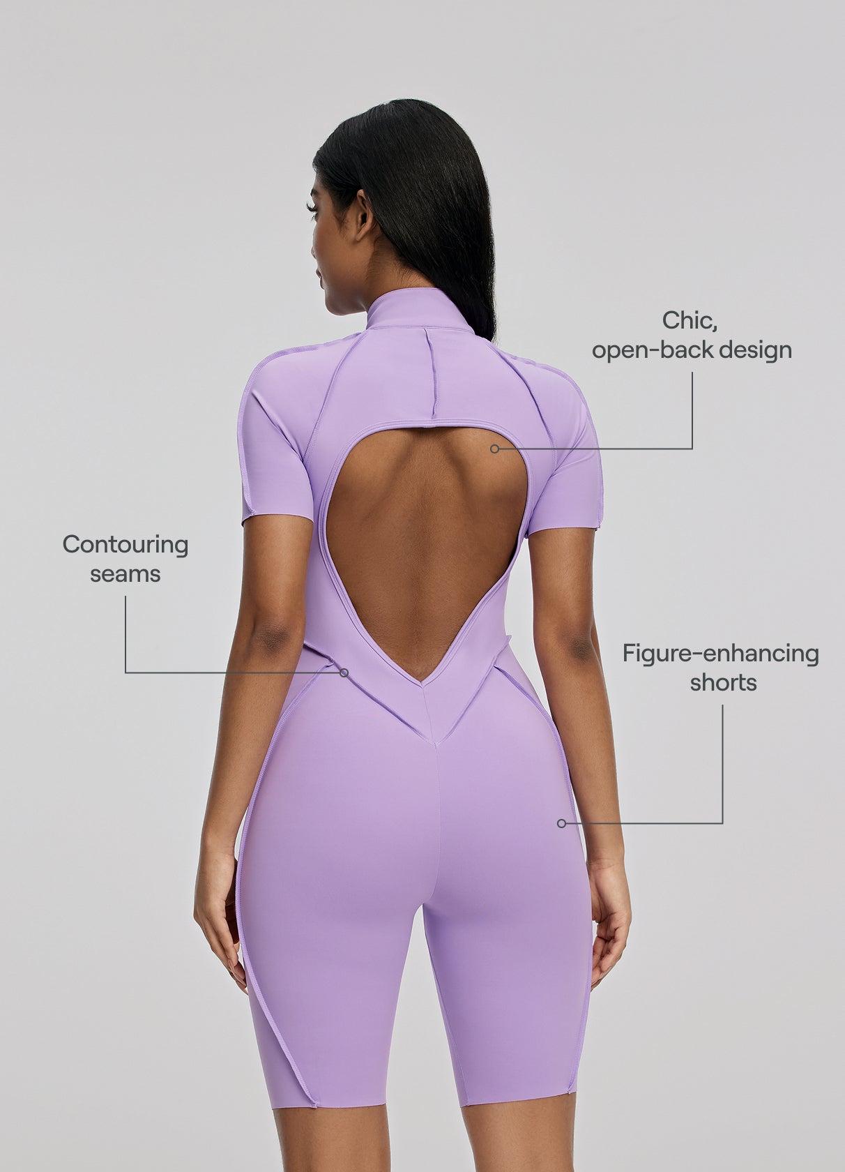 Catsuit in Shorts-Länge - Slimoa Boutique