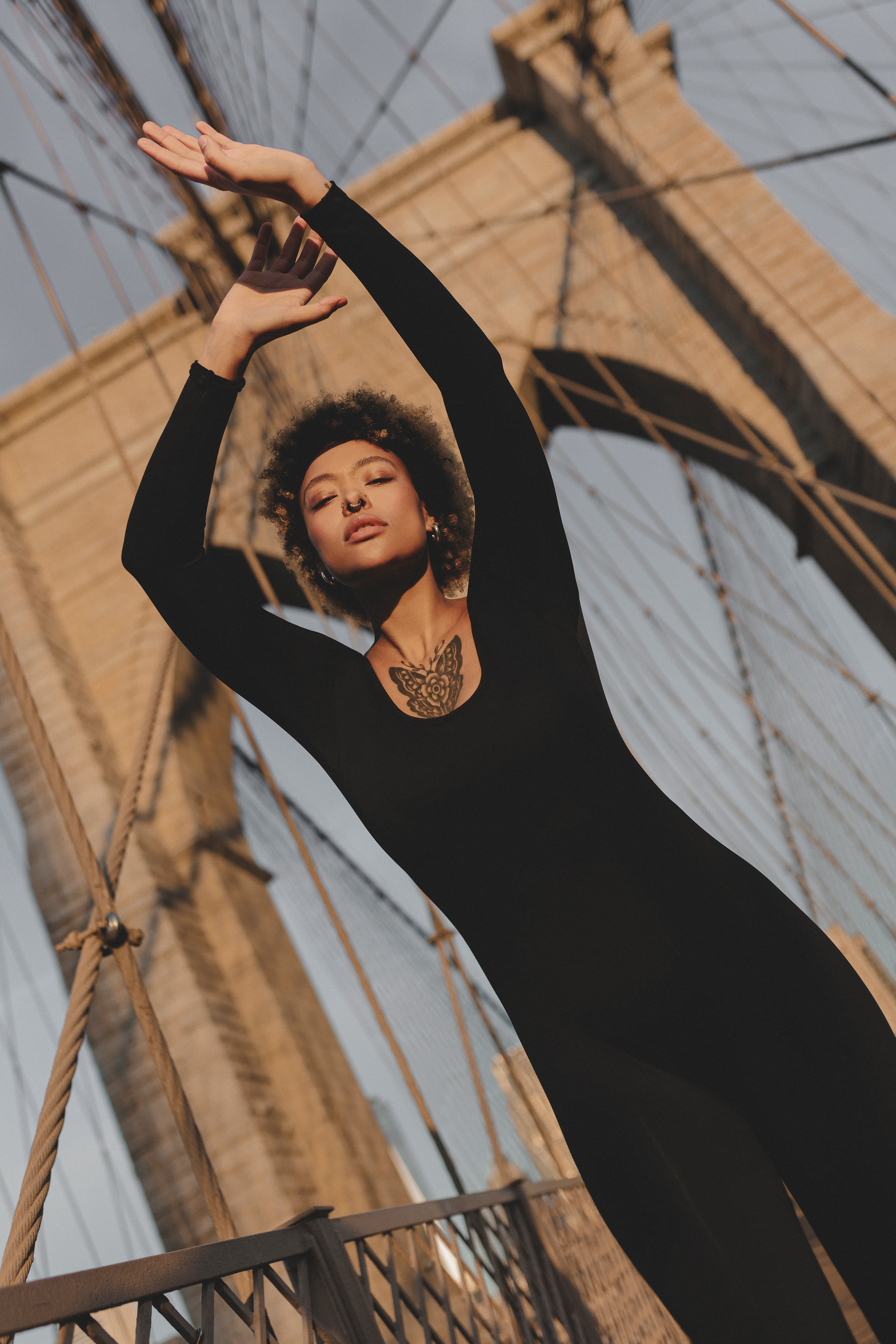 Jumpsuit mit Open Back - Slimoa Boutique